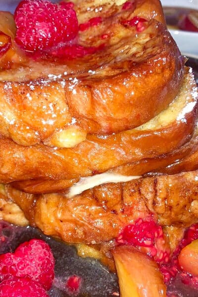 raspberry French toast recipe