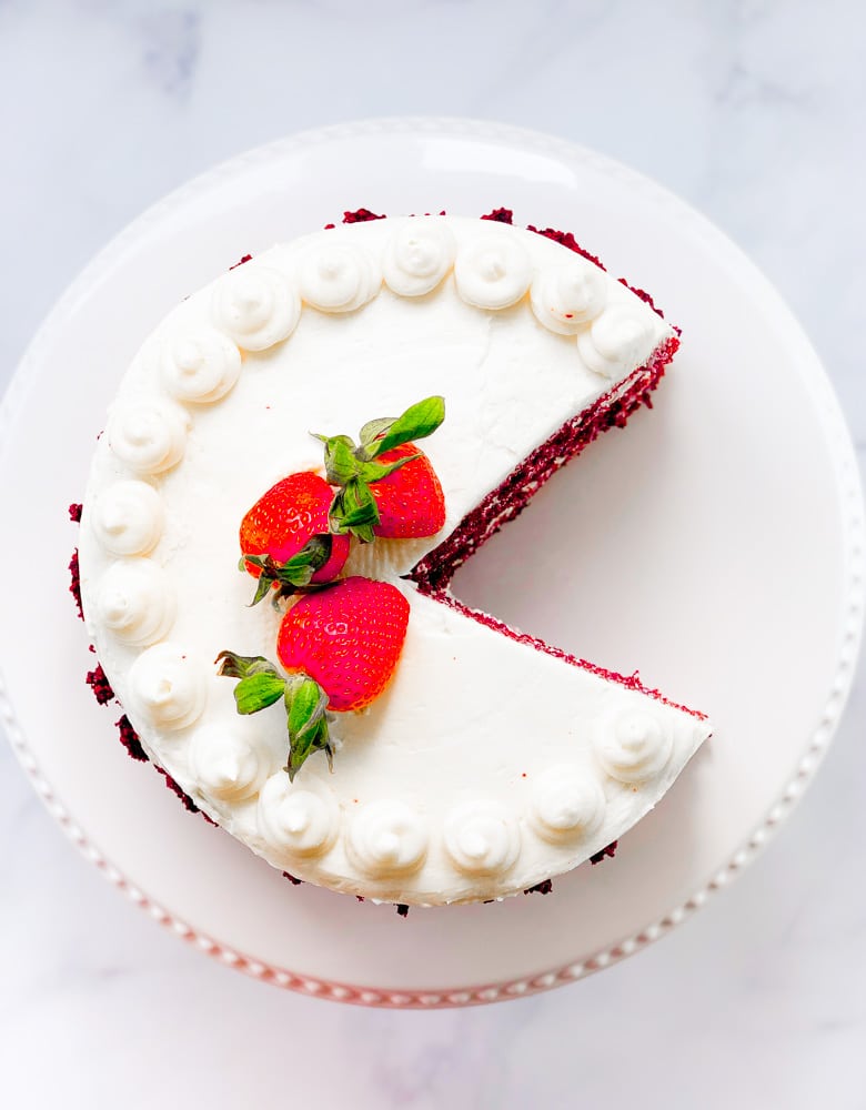 Old Fashioned Red Velvet Cake 