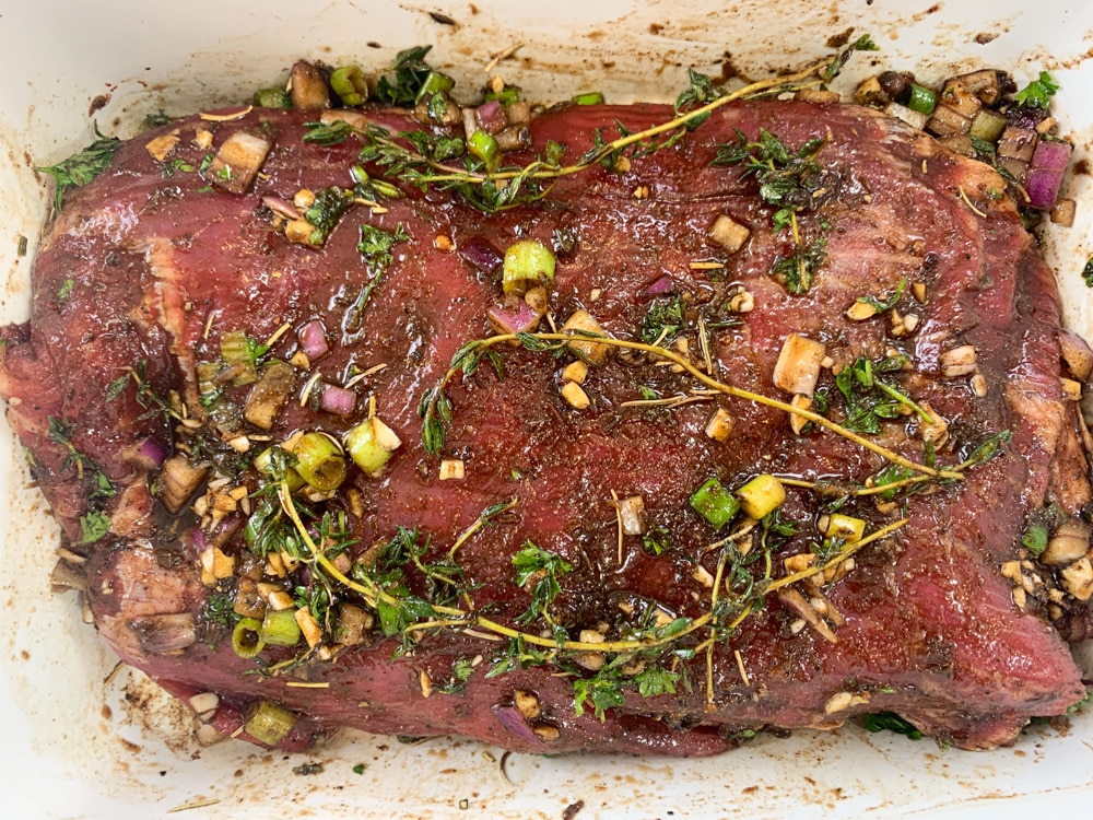 flank steak marinate recipe