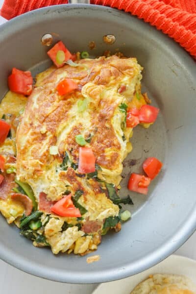 Collard Greens Omelette