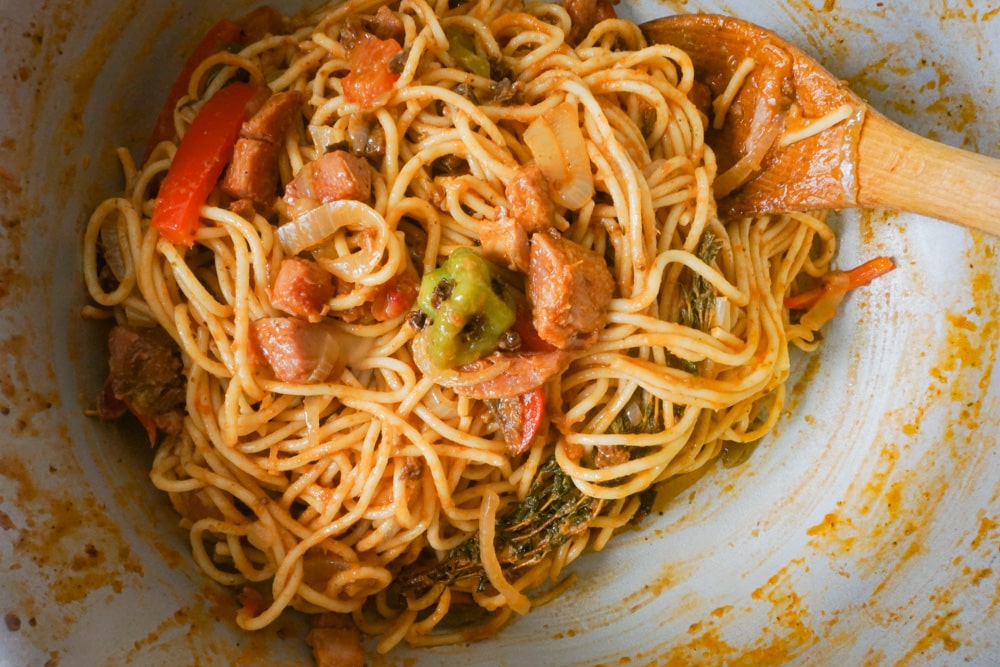 haitian spagetti