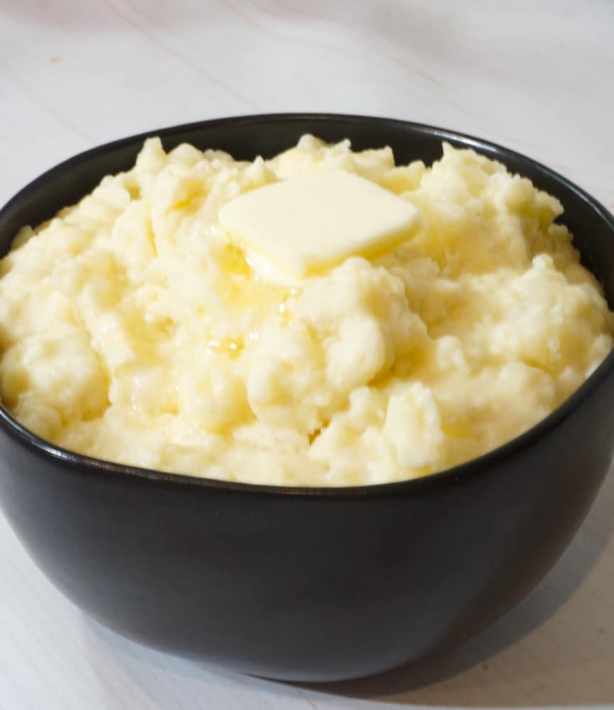 mashed potatoes