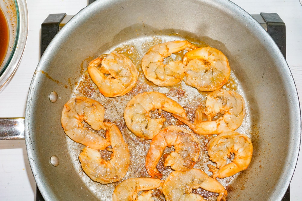 Soulfitgrill - Soulfitgrill Creole Kick Shrimp and Red Potatoes!! Cooked in  my Lodge Cast Iron skillet. #soulfitgrill www.soulfitgrill.com 1. Place 1  tbs of butter in a skillet with 1/4 of a red