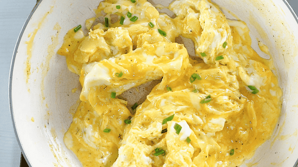 scrambled eggs