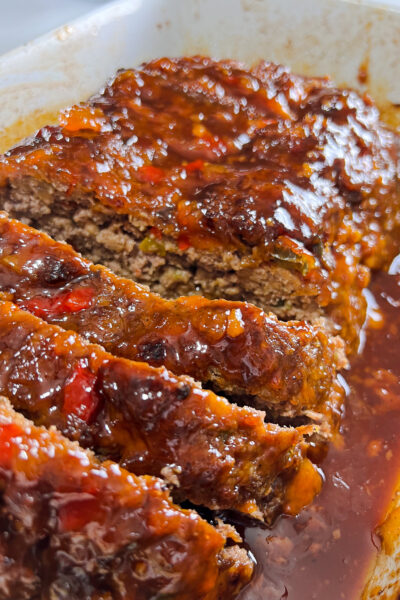Burbon glaze meatloaf 1