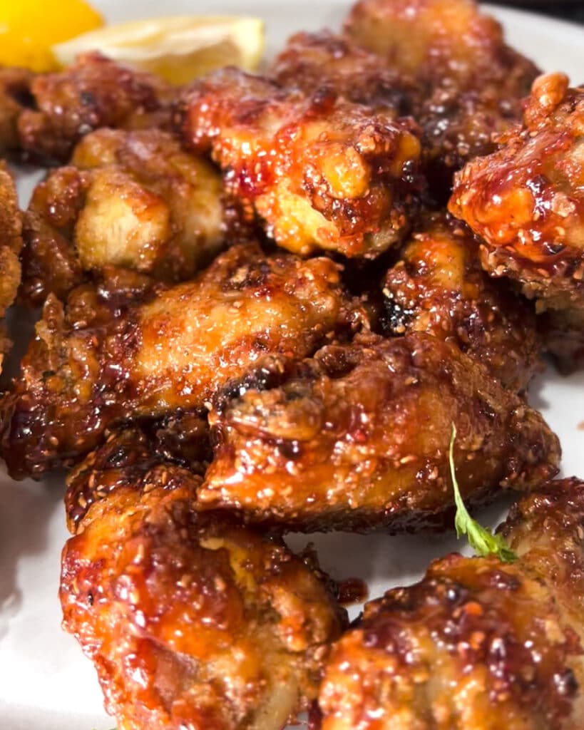 The Ultimate Raspberry Jalapeño Wings - Let's Eat Cuisine