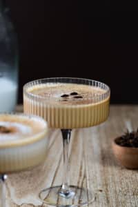 Espresso Martini With Vanilla Cream - Let's Eat Cuisine