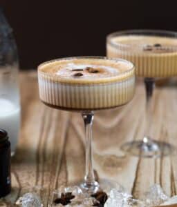 Espresso Martini With Vanilla Cream - Let's Eat Cuisine