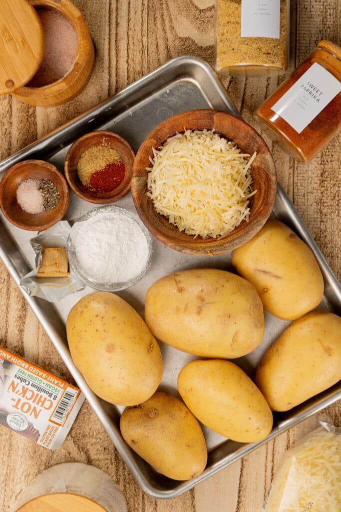 ingredients for papa rellena
