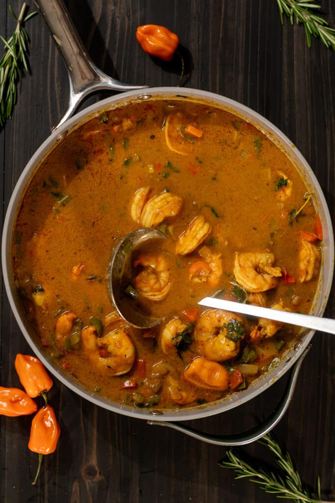curry shrimp