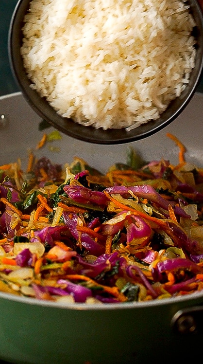 vegan fried rice