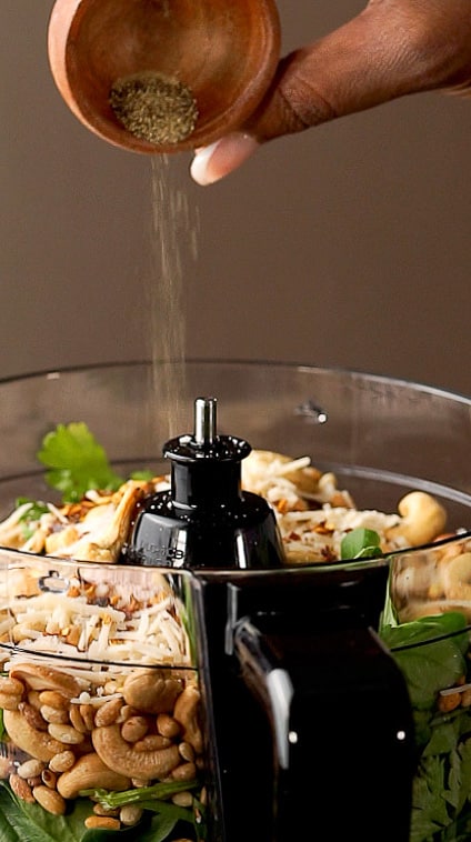 how to make vegan pesto