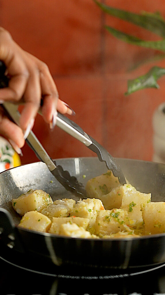 pan fried cod fish
